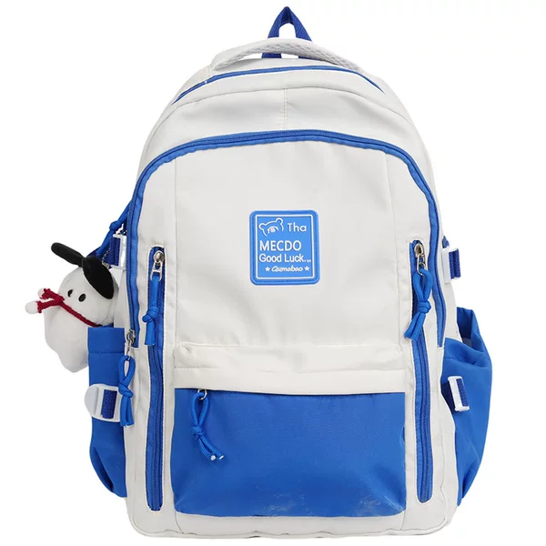 Student Backpack with Large Capacity, Trendy and Versatile Casual Backpack, Korean Style, New Cross-Border Model, Stylish School Bag for Middle School Students