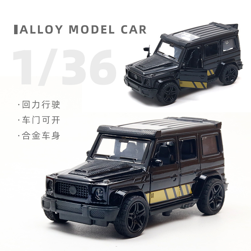 Return fuerza a granel aleación modelo de coche puerta abierta coche de juguete para niños niño decoración de pastel al por mayor