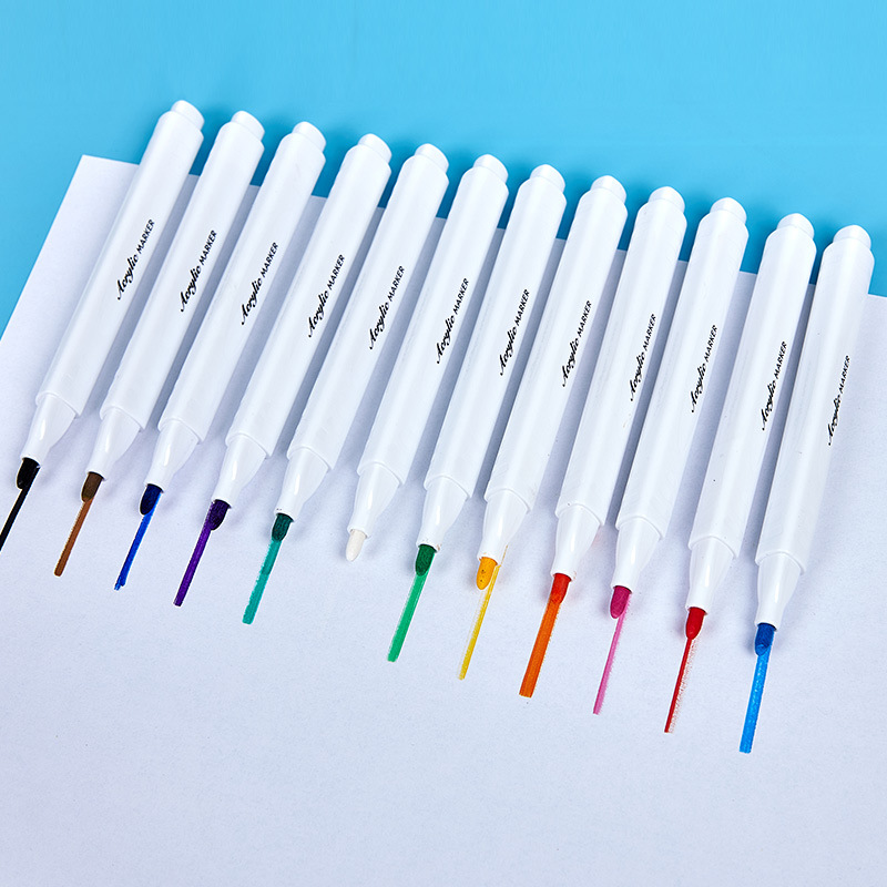 DY Venta caliente de los niños DIY graffiti pluma a base de agua pintura acrílica rotulador arte pintura acrílico rotulador