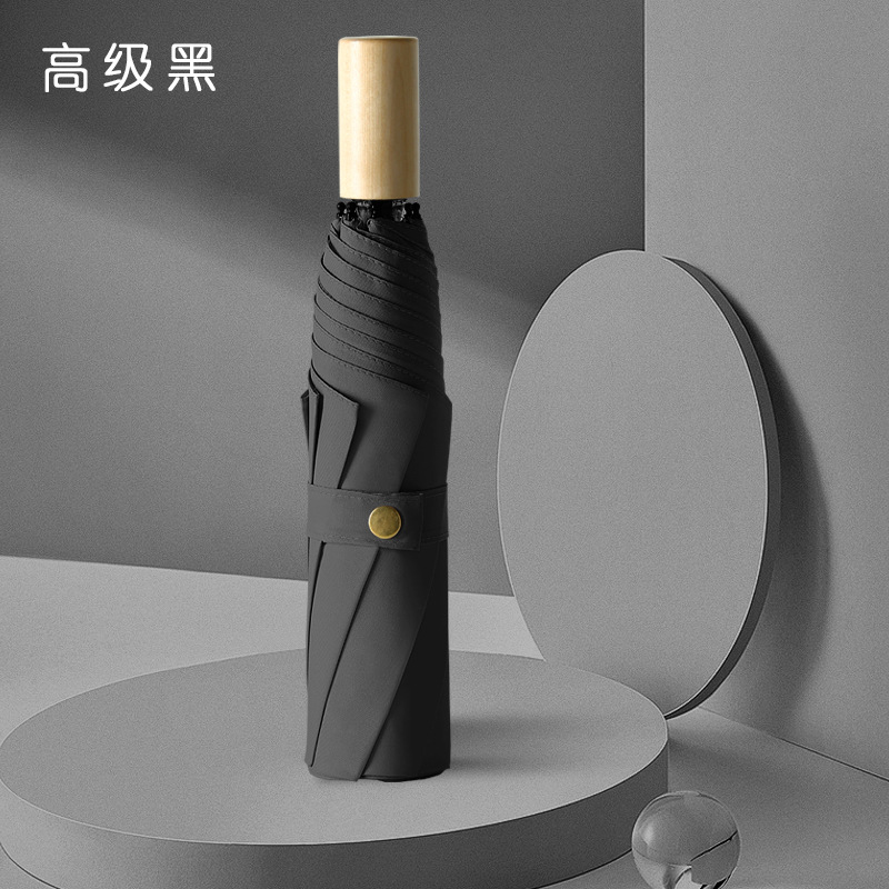 8スケルトン柄ノンガムクラシックブラック