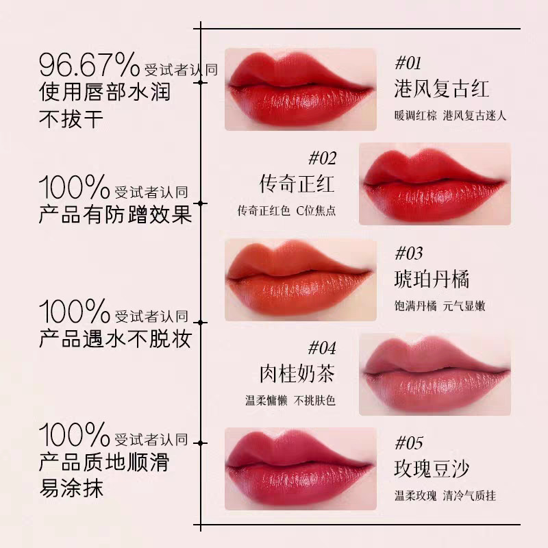罗娜女神口红黑魔法口红不掉色不沾杯润唇膏变色口红官方正品