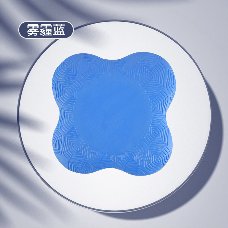 요가 무릎 매트 블루 원