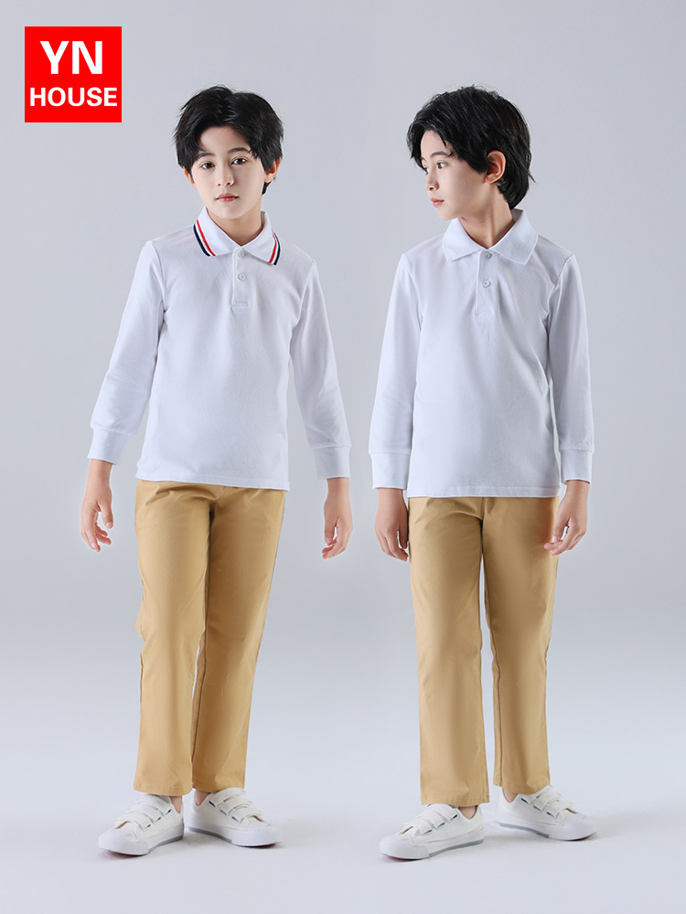 Traje de uniforme escolar para estudiantes de primaria y secundaria