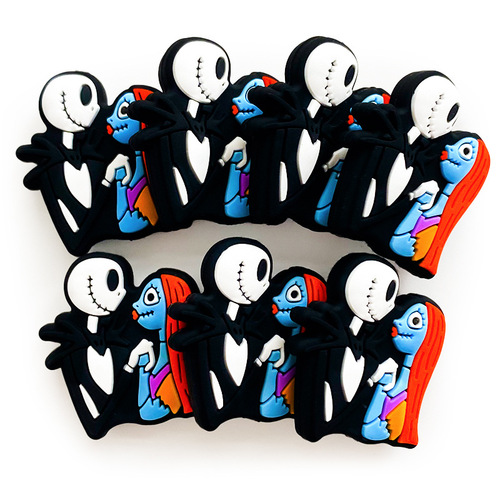  Cross-border New Jack Beauty Silicone Cartoon Bead Halloween Costumes Funny Baby Teething Gum Handmade Beads