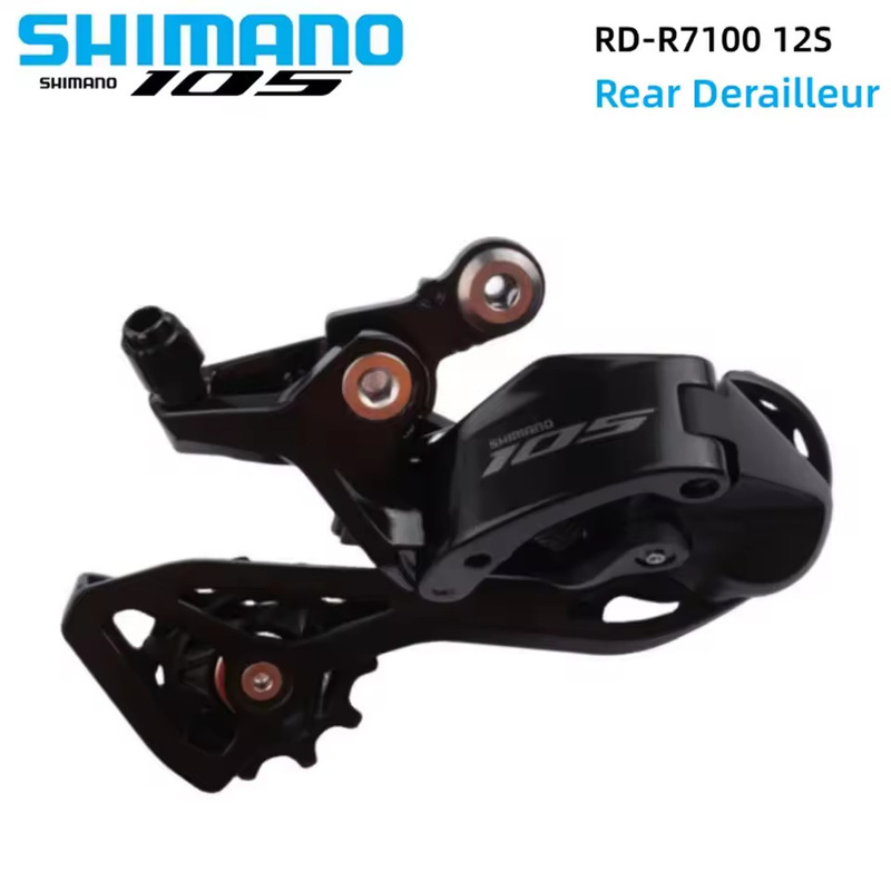 Shimano 105 R7100 Rear Derailleur Road Bicycle 2×12 Speed Mechanical Transmission 105 Kit Rear