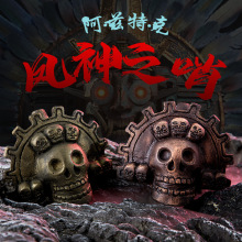 恐怖哨发声骷髅头跨境爆款网红口哨阿兹特克文化符号玛雅文明遗迹