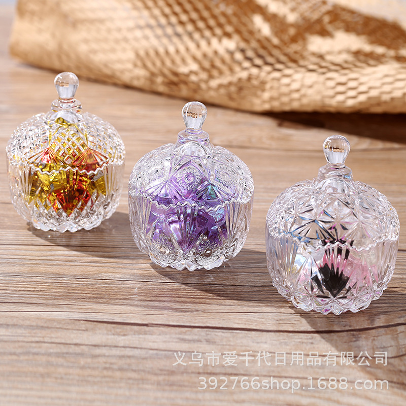 Creative glass glass bowl