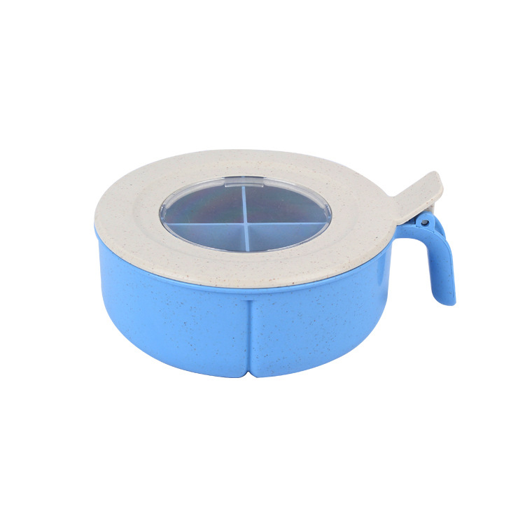 Scatola per condimento in paglia di grano Scatola per condimento per cucina domestica Scatola per condimento Zucchero Msg Sale Scatola per la conservazione dello zucchero_voghion.com