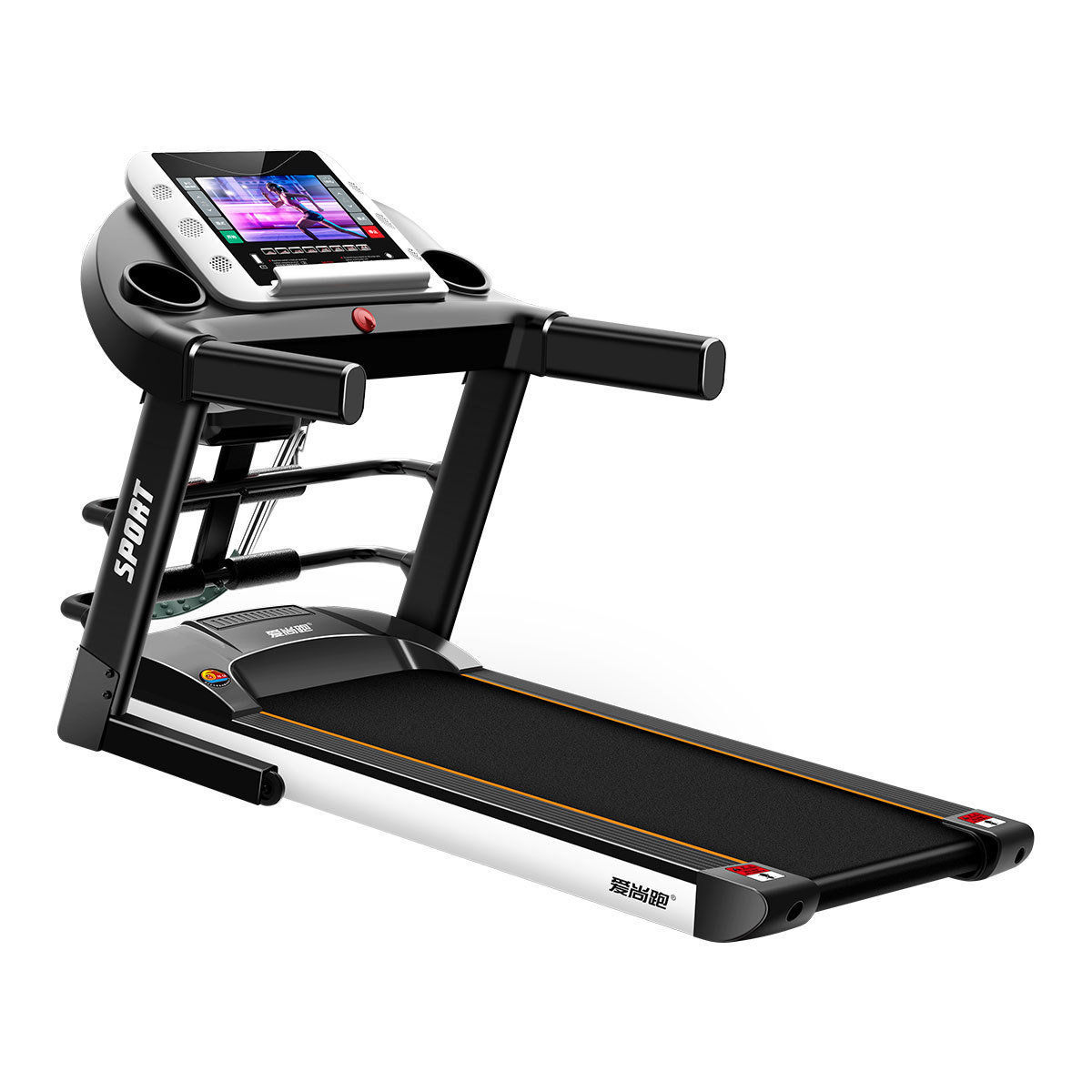 Aishang Run S1 casera de correr deportiva interior equipo multifuncional grande equipo eléctrico de ejercicio plegable reducción de grasa