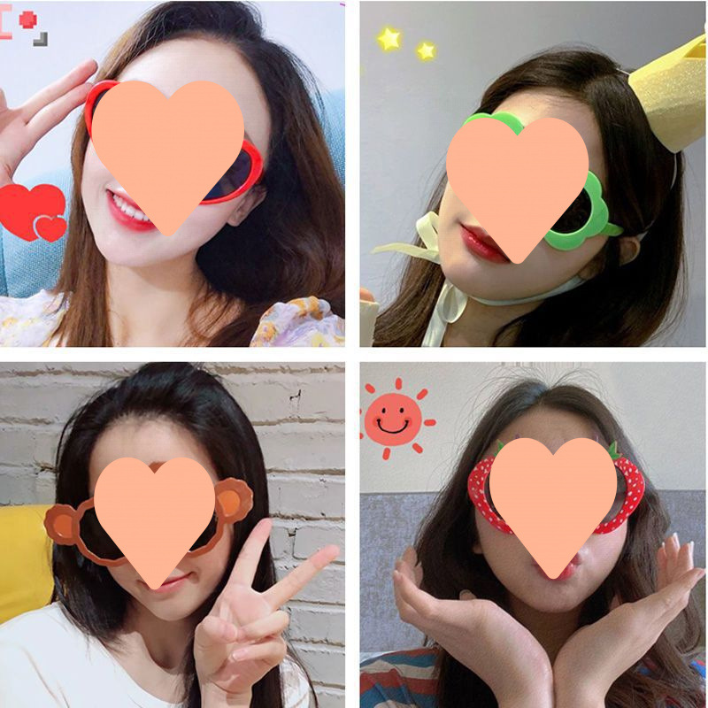 Divertido gafas de sol bodas damas de honor fotos accesorios de boda fiesta de cumpleaños gafas de escultura de arena gafas en línea gafas extrañas