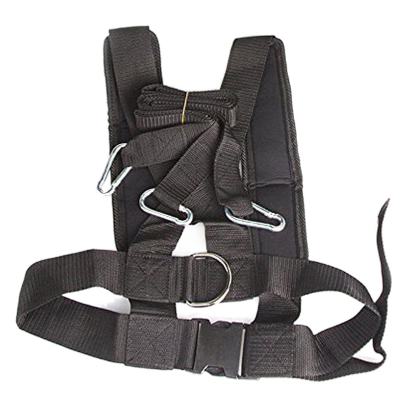 Banda de entrenamiento de resistencia corriendo velocidad práctica tensión banda peso-teniendo correr ejercicio tensión banda chaleco correa de trineo