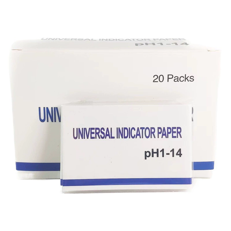 Oak New Concept Wide Fan Обширная тестовая бумага 1-14 One 80 Pack Test PH Тестовая бумага Школьники