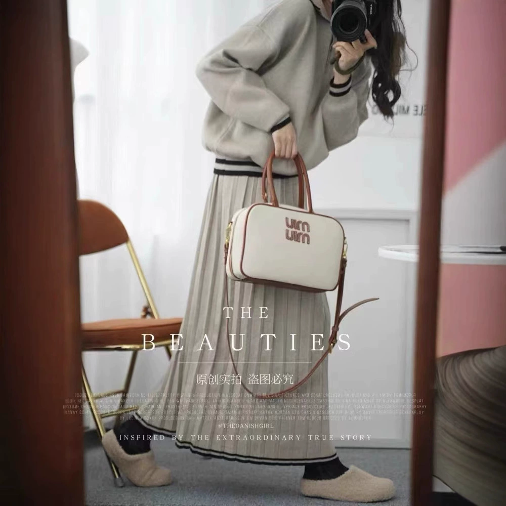 Академия ветра Polo трикотаж длинная плиссированная юбка набор осень-зима новый овсяный цвет минус два комплекта нежный