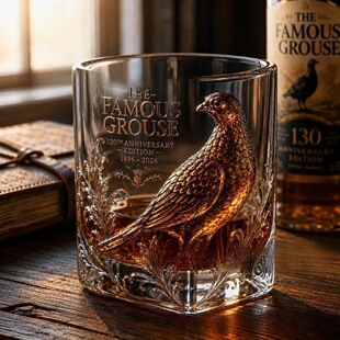 �羳The Famous Grouse 130th Whisky Glass��ȸ130������ʿ�ɱ�