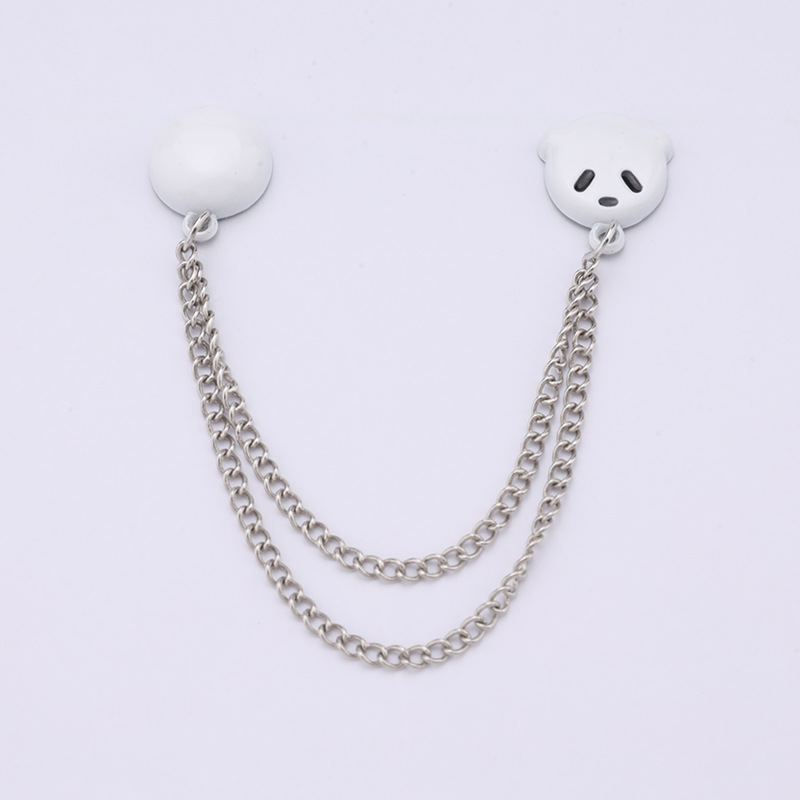 チェーンの磁気はズボンの足を引きずることを防ぎます。金属の磁気は袖口を固定します。