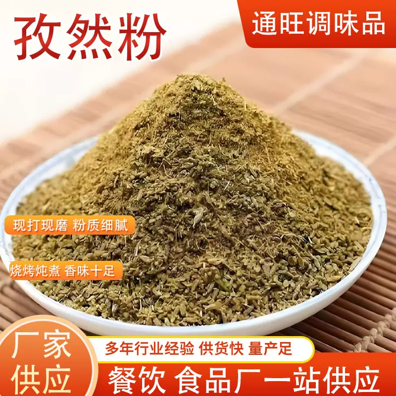 定制新疆孜然粉烧烤煎炸调味厨房餐饮调料散装孜然粉孜然粒烧烤料