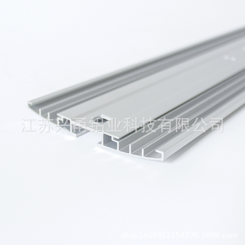 Jiangsu Aluminum Industry Factory 6063 Aluminum Profile Aluminum Alloy Profile Sand Blasting Oxidation Aluminum Alloy Mop Plate