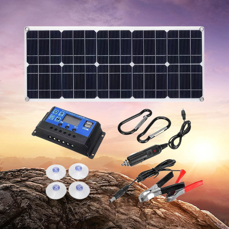 Single crystal solar-powered