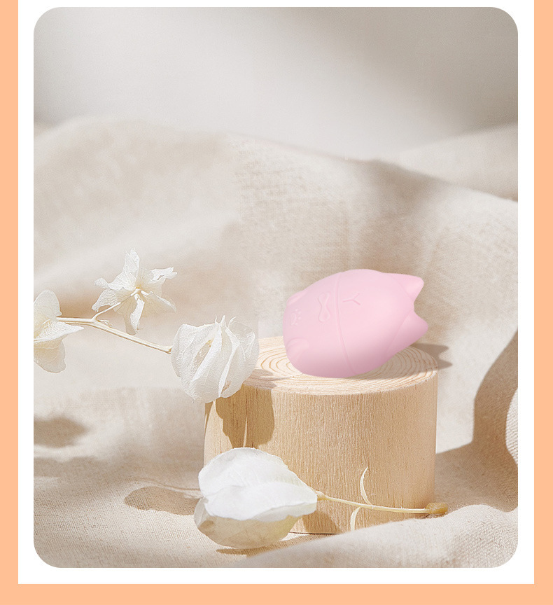 Jiuai Mengmeng Cat Wearable Vibrating Egg, Silicone Body, APP Control, Pink — detail image 34