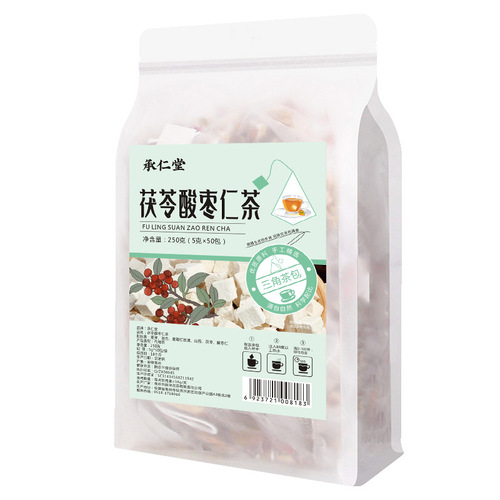 50 packs of jujube kernel, poria and lily tea are shipped on behalf of the Chinese jujube kernel tea manufacturer. Bozhou scented tea is wholesale and sold in bulk.