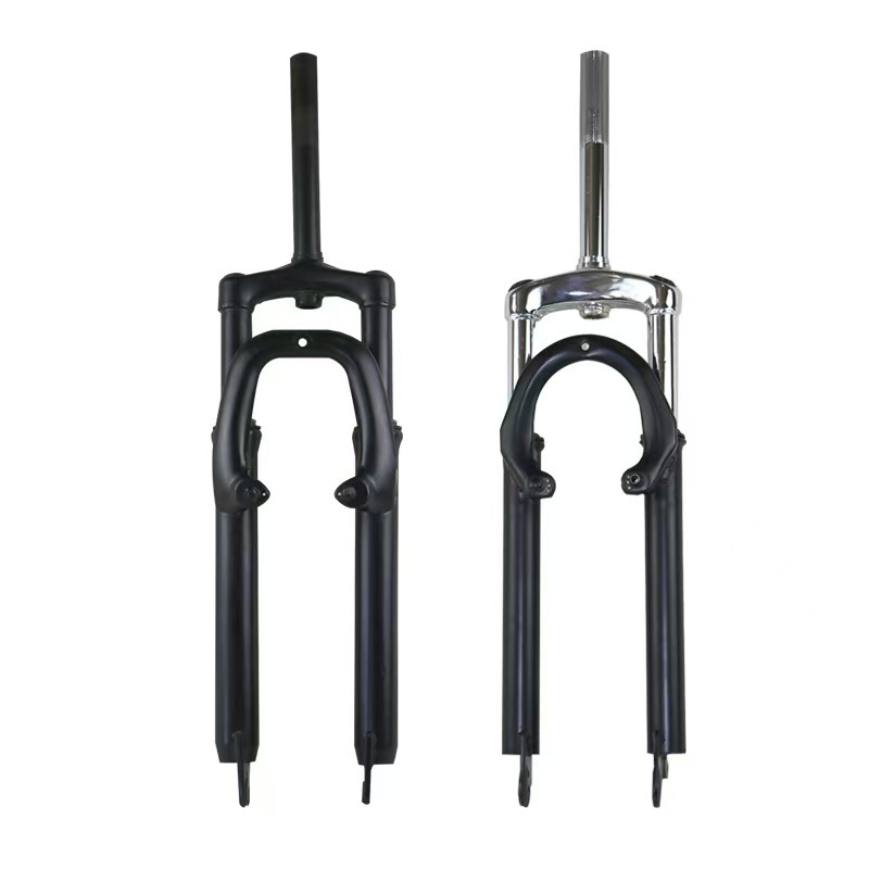 Bicicleta de montaña 22 pulgadas 24 pulgadas 26 pulgadas 27.5 fabricantes de horquilla delantera neumática horquilla delantera de amortiguación al por mayor horquilla metálica