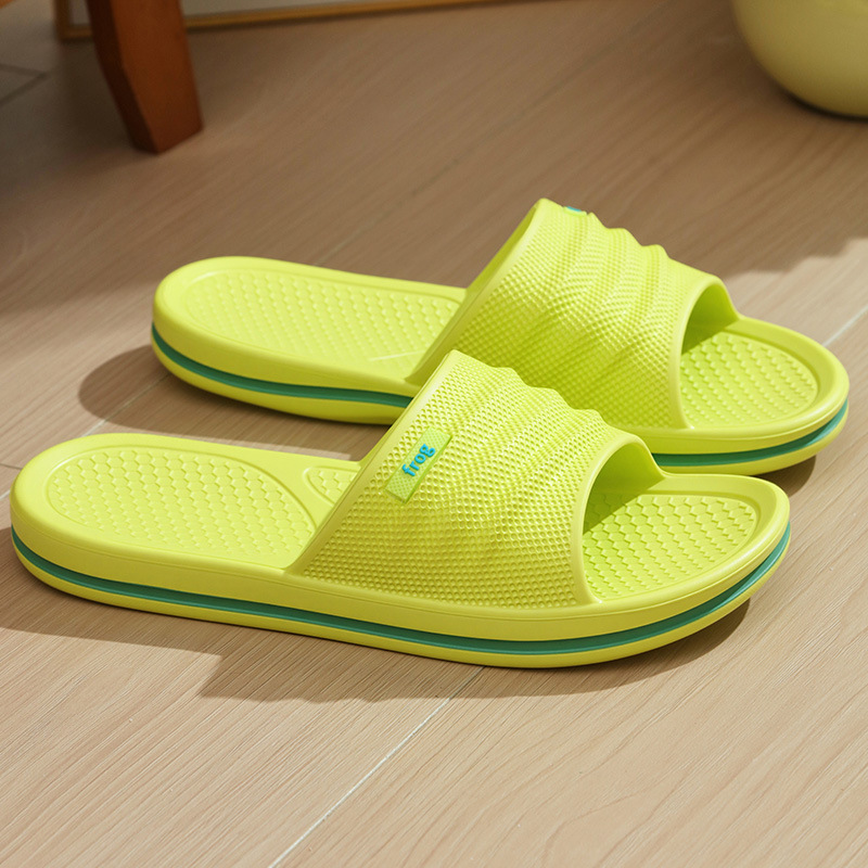 Pantuflas EVA de pareja para hombre y mujer, frescas, para uso doméstico, verano, hotel, baño, antideslizantes, sandalias de interior al por mayor