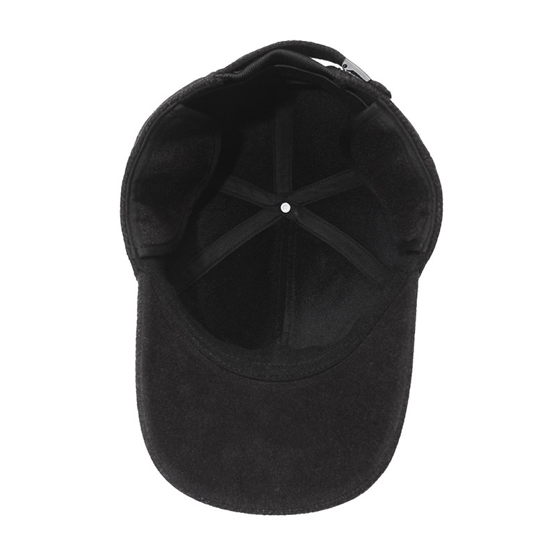 Herren Winter Baseball Cap Mit Ohrenklappen Gefüttert Warm_voghion.com