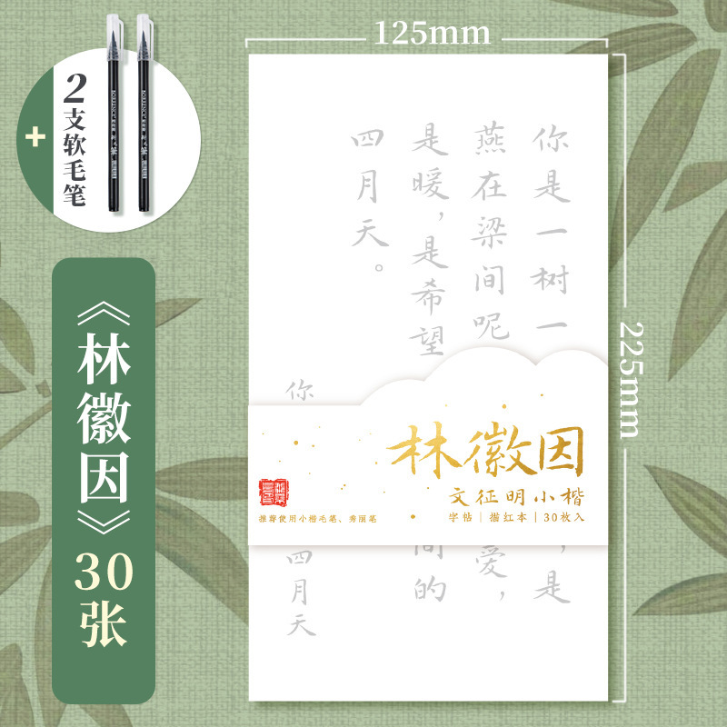 飞乐鸟临摹字帖国学诗词小楷毛笔专用仿宣纸初学者练字书法练习纸|undefined