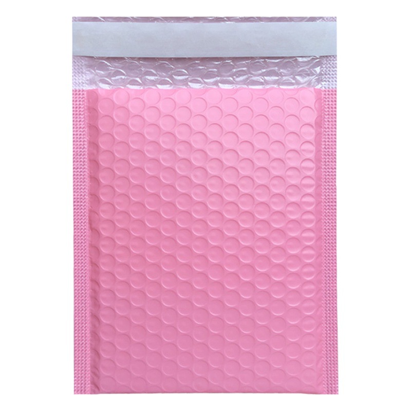 Rosa co-sacudida película burbuja bolsa de espuma sobre bolsa de embalaje bolsa de ropa de espuma de aire Express bolsa de embalaje sobre