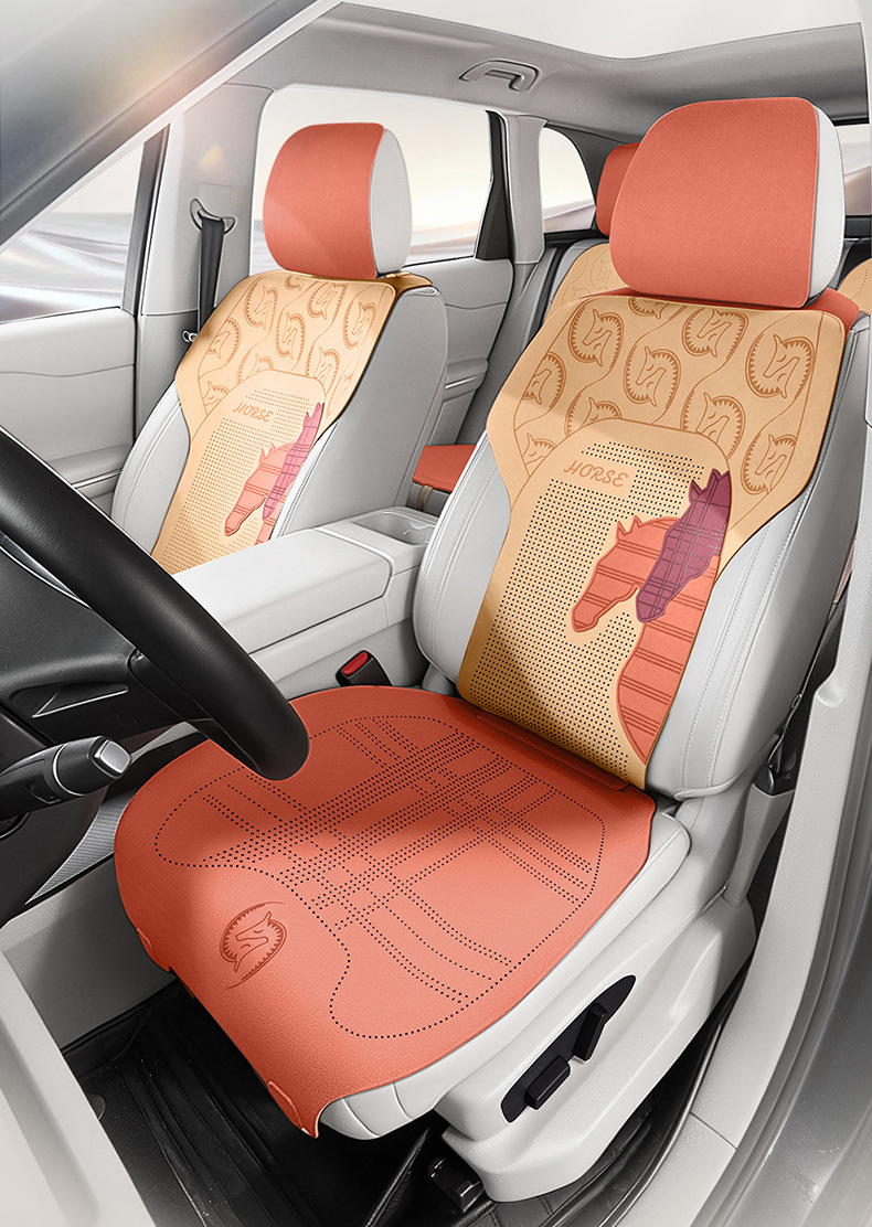 Fur Leather Car Seat Cushion, Winter Car Seat Cushion, Saddle Cushion, Universal for All Seasons, Car Seat Cover Wholesale and Dropshipping