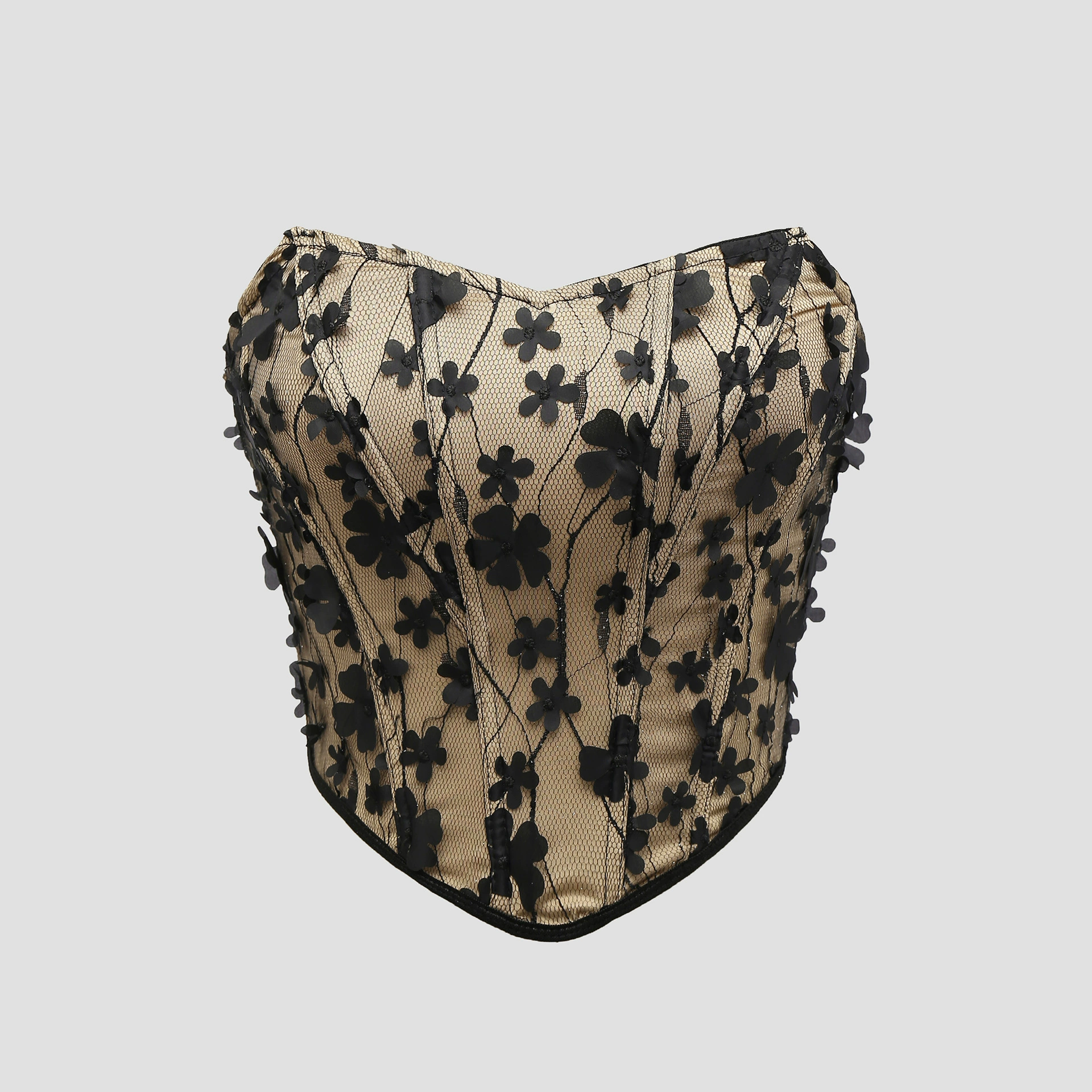 Трансграничная амазонка новая внешняя торговля горячая девушка с низким вырезом вышитые цветы