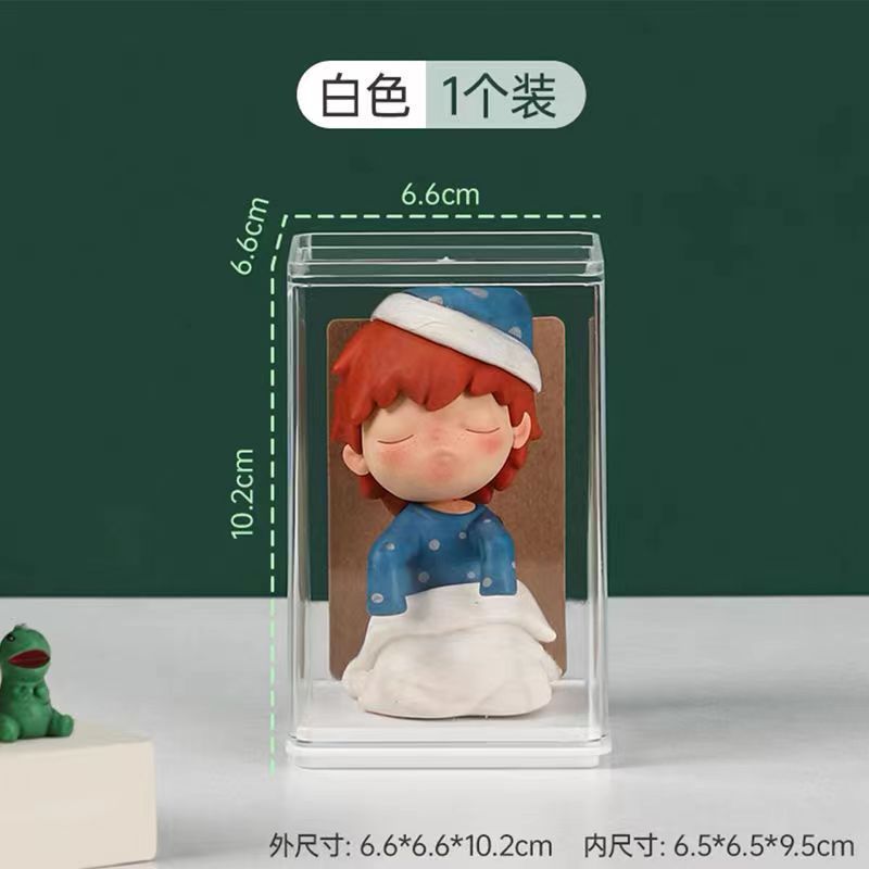 ブラインドボックス収纳展示棚バブルマットシングルフィギュアクリアキャビネットpopマートフィギュア収纳PSディスプレイボックス|undefined