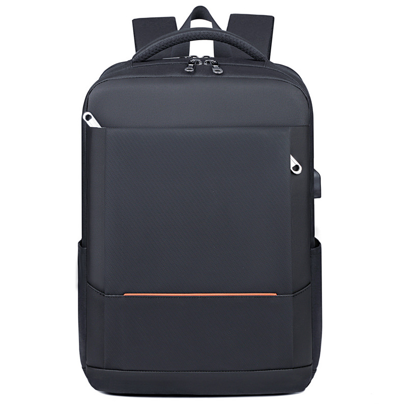 跨境爆款防水休闲商务双肩包大容量15.6笔记本电脑包USB男士背包