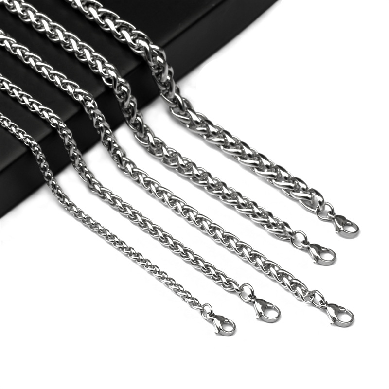Dragon Bone Titanium Necklace Stainless Steel Clavicle Chain_voghion.com