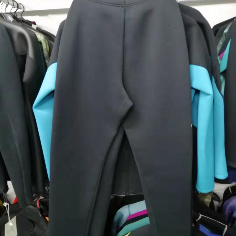 Men's and women's split diving suit front zipper top coat pants motorboat surfing pants Swimming jacket