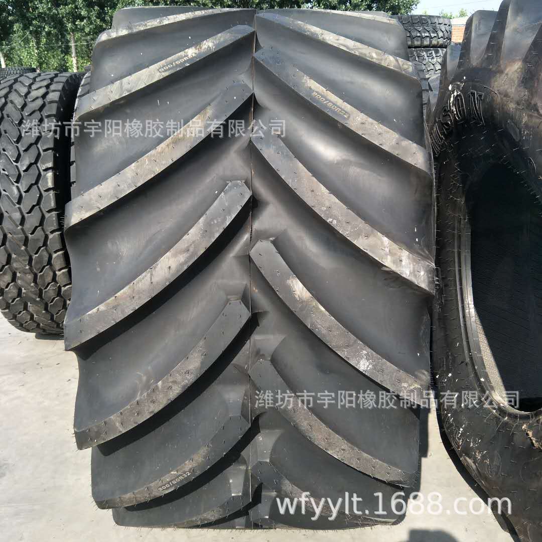900/60R32 联合收割机轮胎900/60R38  42人字钢丝轮胎