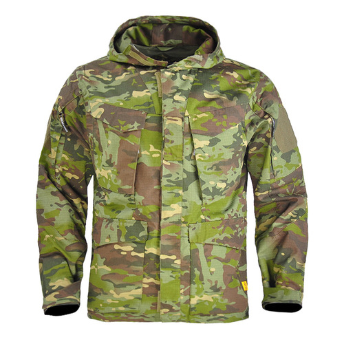 Hanye Outdoor Tactical Windbreaker Mid-Length M65 Jacket Men's Jacket Waterproof Autumn and Winter One Piece Dropshipping
