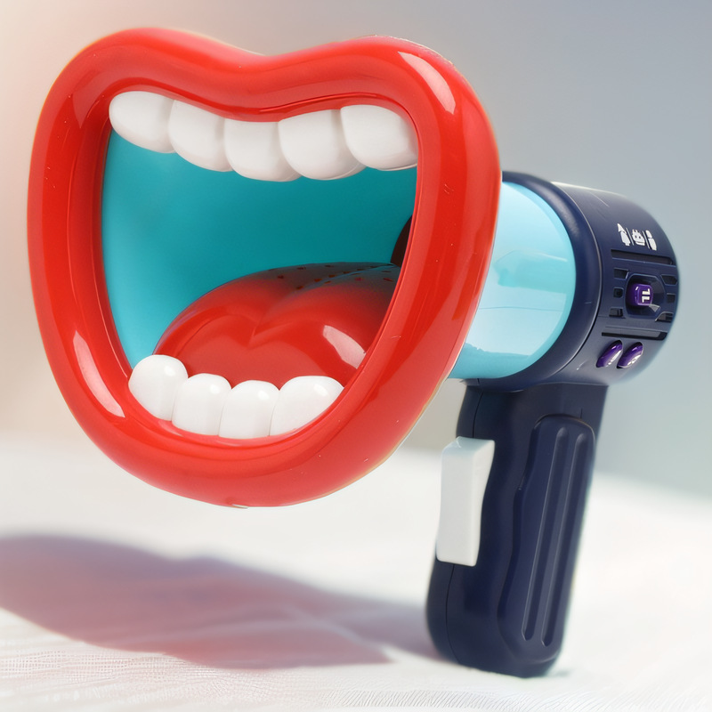 TikTok Voice Changer Funny Multifunctional Recording Horn Children's Spoof Toys Amplifiers Novelty Toys Foreign Trade