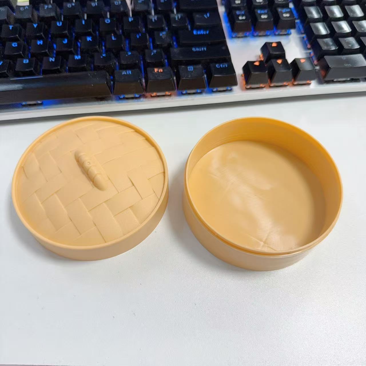 Explosión a través de espejo simulado bolón pellizco pellizco juguete de descompresión suave bolsa de ventilación de aire suave todo el artefacto humano relajación de presión descompresión bola de ventilación