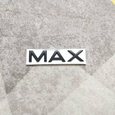 Car logo – for Ideal One Hood Logo - replacement-can-be-shipped-on-behalf-of-others-bright-black-max
