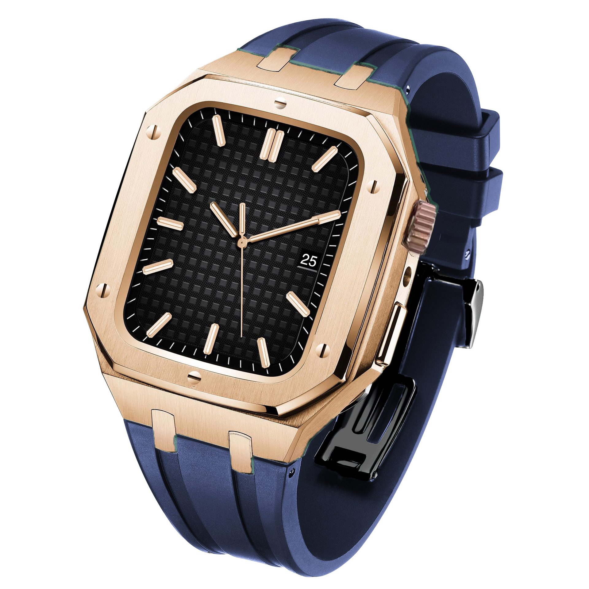Richard Five-Bead Integrated Armor Steel Strap - Image 9