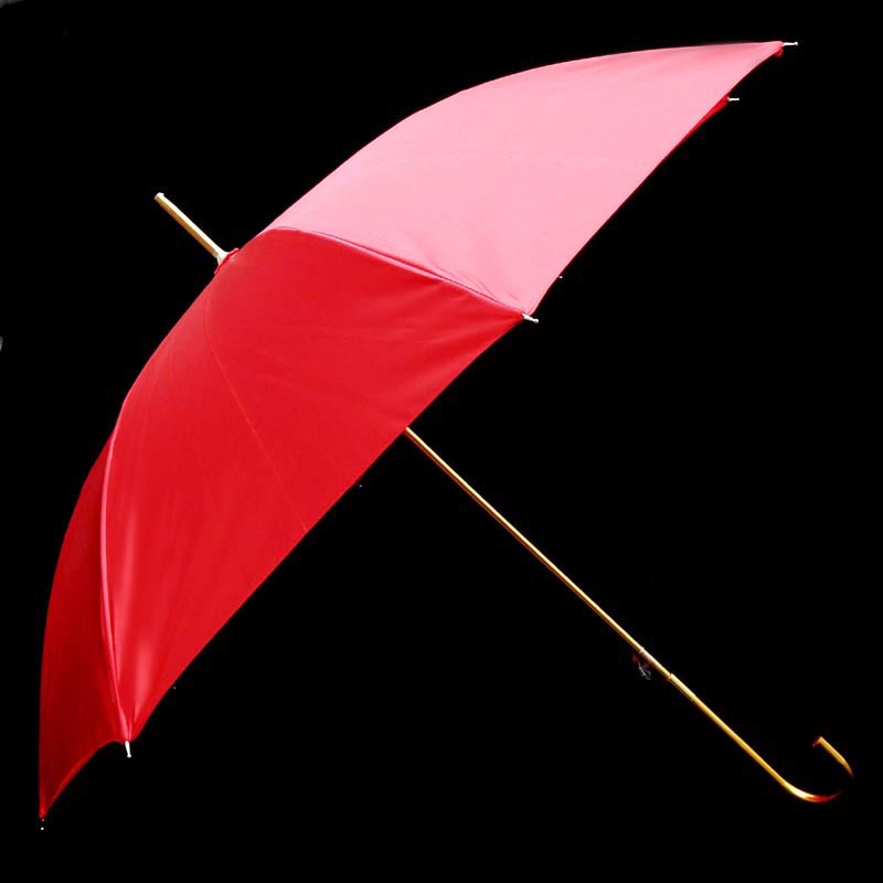 Boda paraguas rojo paraguas de la boda festivo boda novia paraguas simple mango largo estilo antiguo boda chino paraguas rojo paraguas de la boda
