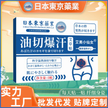 油切爆汗贴 日本东京药业清湿贴 艾腰贴艾灸贴纤姿贴吸油贴肚脐贴