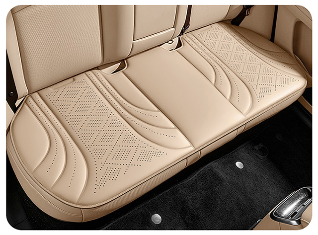 Car seat cushion set of three, breathable, sponge-filled, suitable for all seasons, non-slip, and wear-resistant, for use in cars, available on Amazon