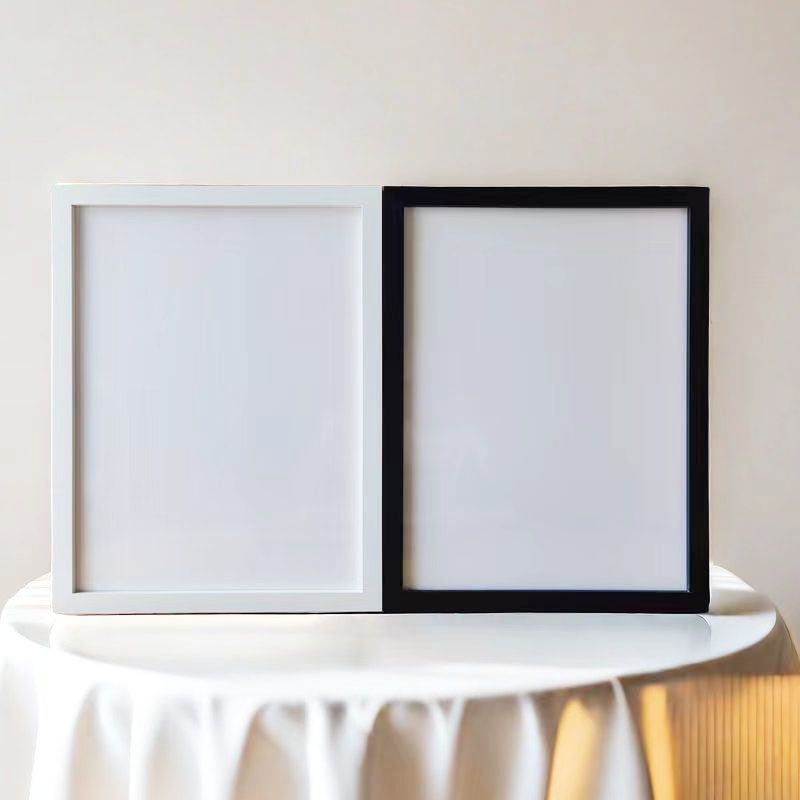 Wooden 4K Picture Frame Art Work Wall Hanging 4 Open 8K Photo Frame Poster A3A4 Puzzle DIY Empty Frame