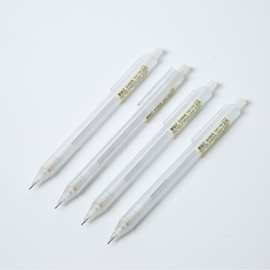 天卓01720自动铅笔无印风日系透明磨砂杆活动铅笔 清爽简约风铅笔