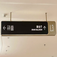 车库吊牌灯箱定制停车场指示牌商场出入口双面标识指示牌厂家定做