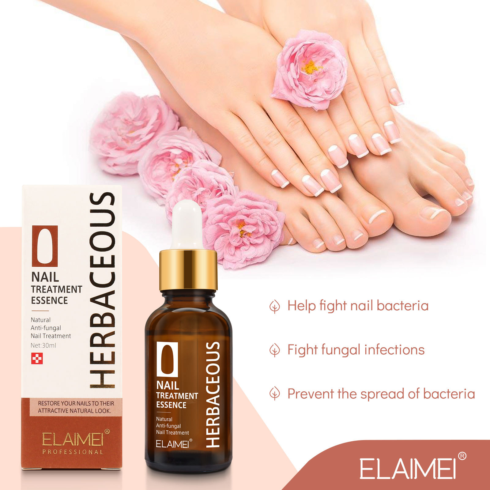 Elaimei nail care solution for foreign trade