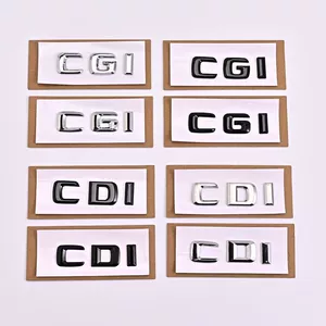Köhnə Mercedes-Benz turbo CGI CDI dizel arxa emblemi, ingilis modifikasiyası