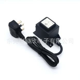 Supply 12V20VA British linear adapter, waterproof IP68
